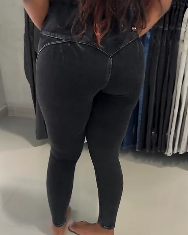 Chiccurve BBL High Waist Hip Lifter Jeans