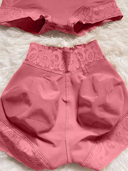 Invisible Low Waist Seamless Tummy Control Butt Push Up Short