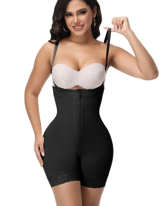 Fajas Colombianas Double Tummy Control Post Surgery Compression Butt Lifter Body Shaper