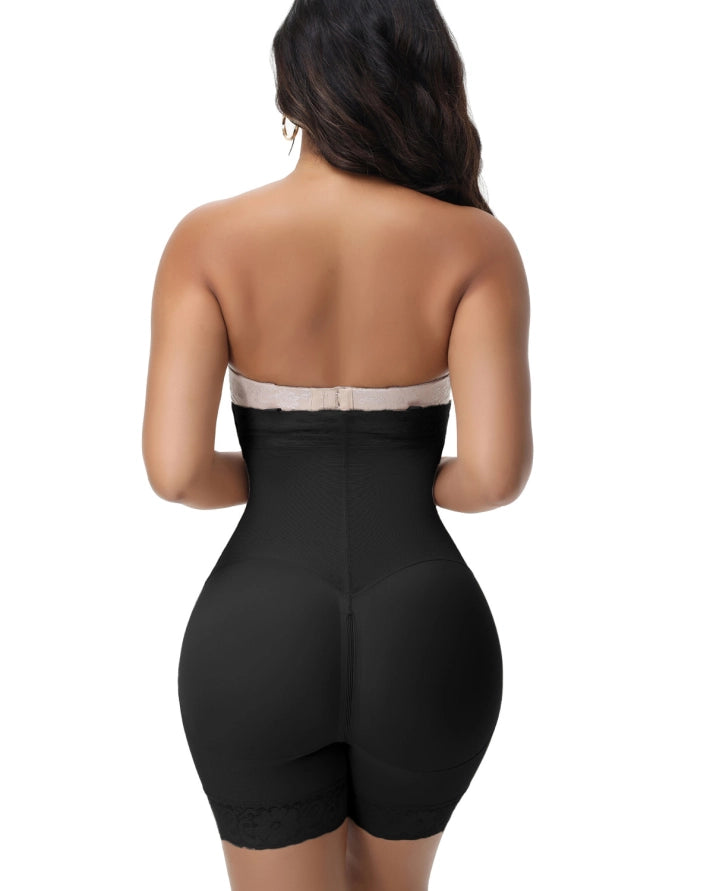 Fajas Colombianas Double Tummy Control Post Surgery Compression Butt Lifter Body Shaper