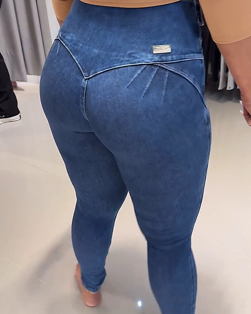 Chiccurve BBL High Waist Hip Lifter Jeans