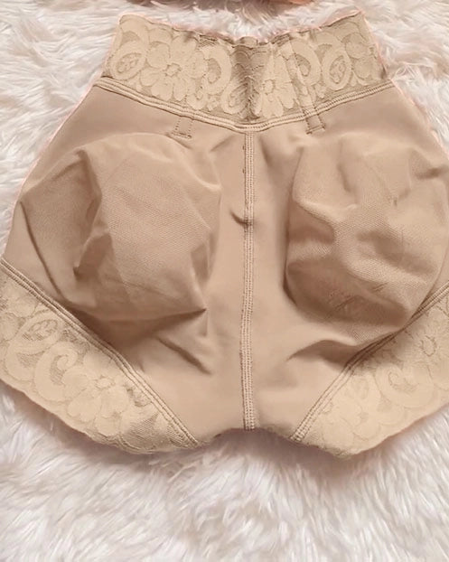 Invisible Low Waist Seamless Tummy Control Butt Push Up Short