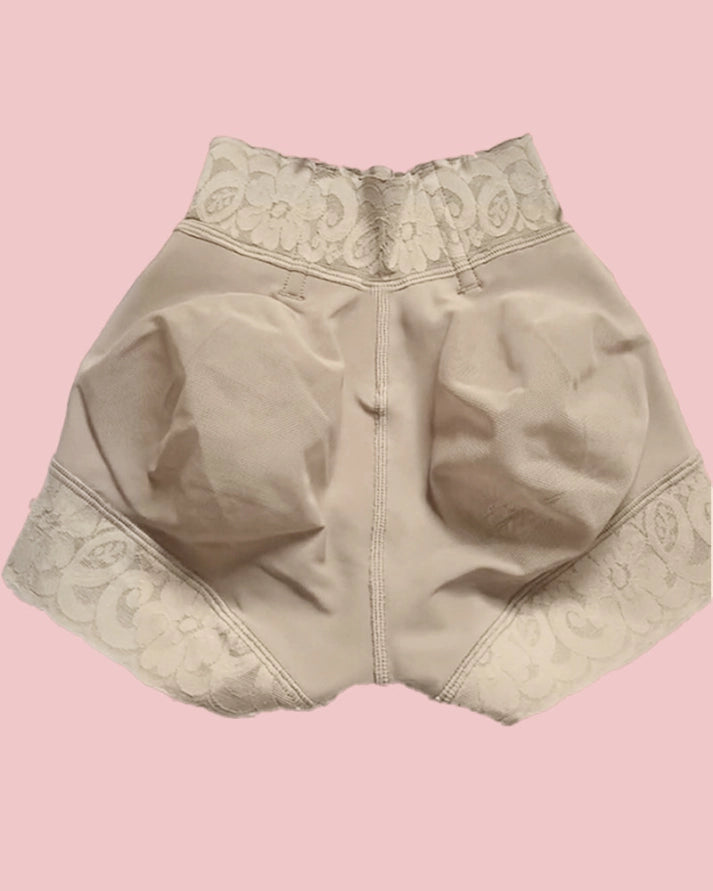 Invisible Low Waist Seamless Tummy Control Butt Push Up Short