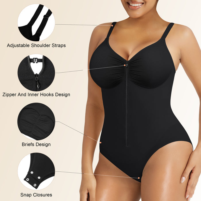 Women's Comfortable Zipper Tight Tummy Control Triangle Body Shaper