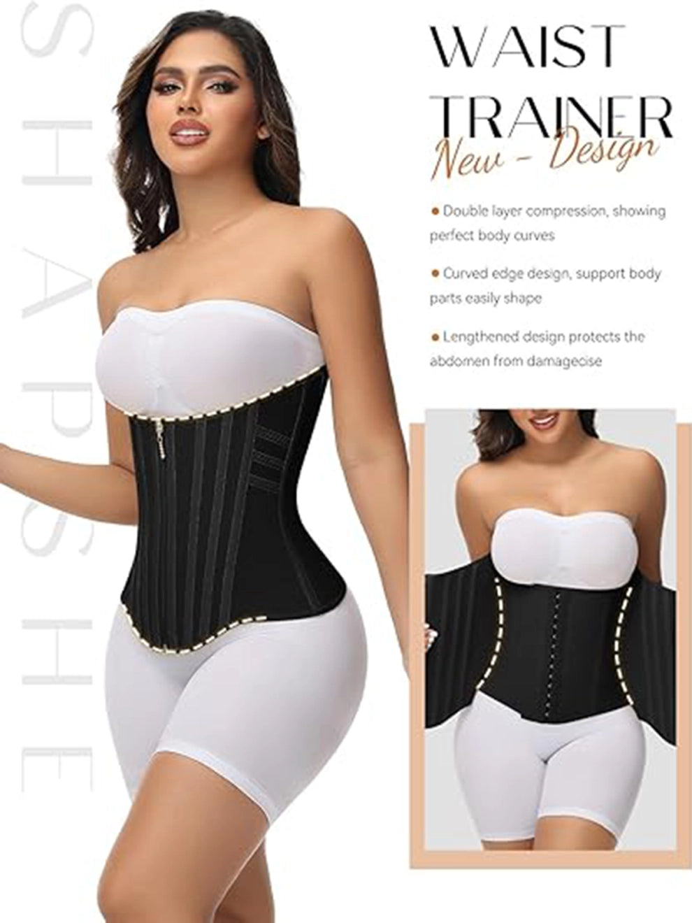 Women's Double Layer Pressure Waist And Abdomen Belt