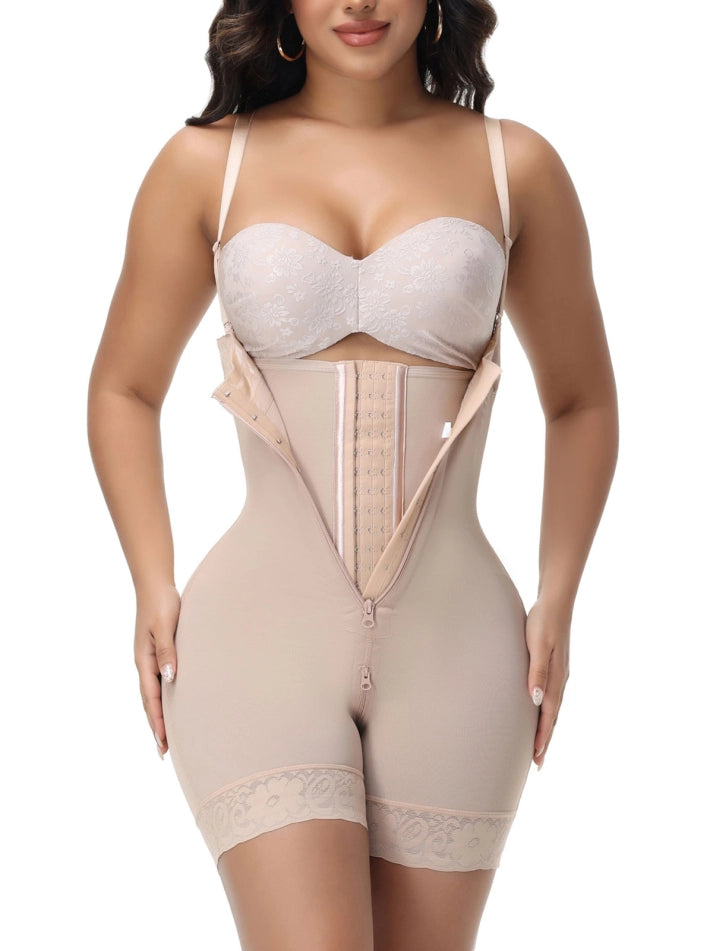 Fajas Colombianas Double Tummy Control Post Surgery Compression Butt Lifter Body Shaper
